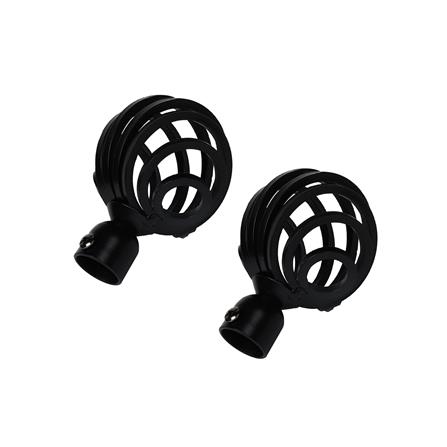 หัว-ท้ายรางม่าน HOME LIVING STYLE CHER 19 มม. สีดำ_2