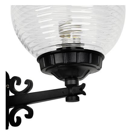 ไฟสนาม HK-PT.250 ELEKTRA อะลูมิเนียม/พลาสติก โมเดิร์น ดำ 2 หัว_2