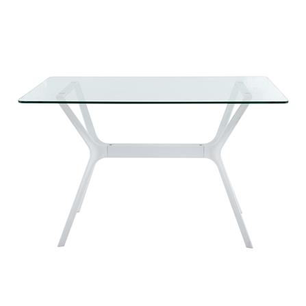 โต๊ะสนามกระจก SPRING VITRA สีขาว_2