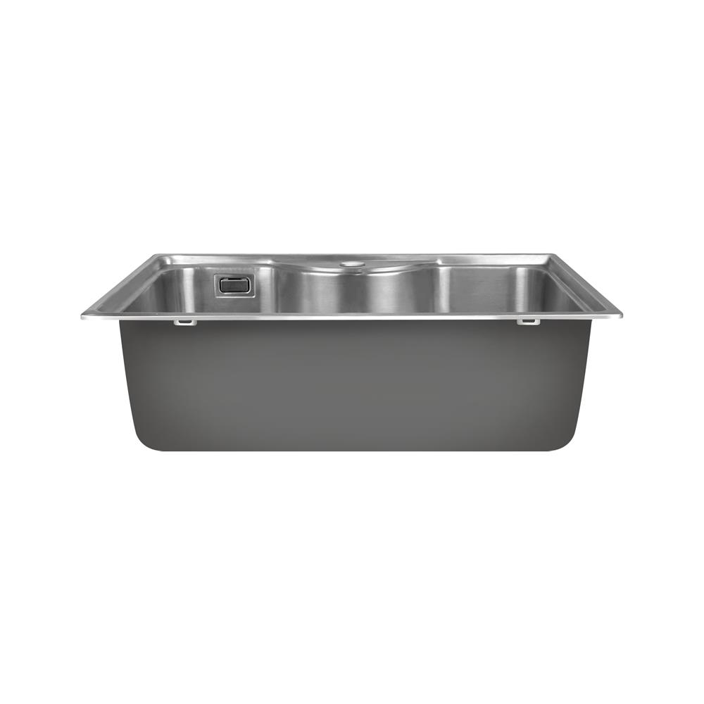 ซิงค์ฝัง 1หลุม PARNO SNOW6545 สเตนเลส