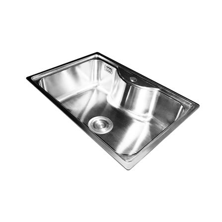 ซิงค์ฝัง 1หลุม PARNO SNOW6545 สเตนเลส_2