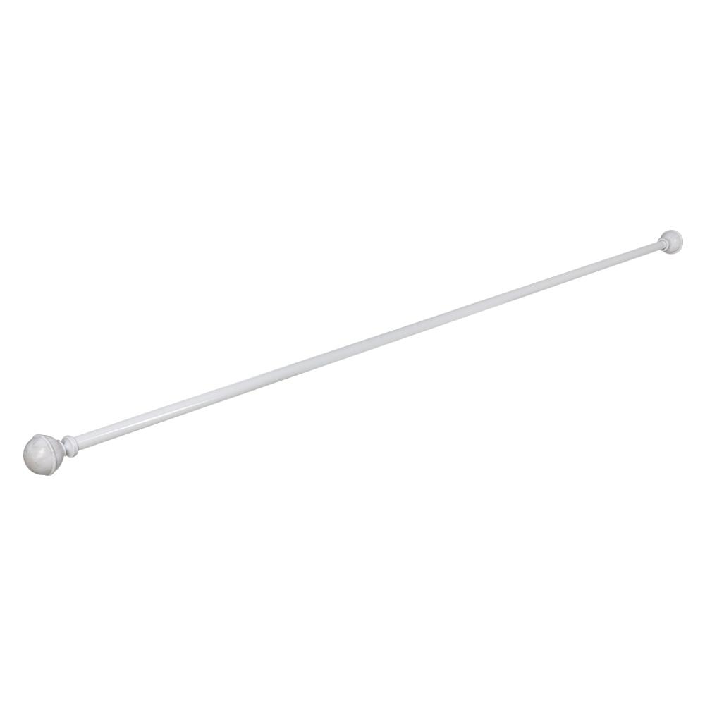 รางอะลูมิเนียม ยืดหด HOME LIVING STYLE MARBLE 110-200 ซม. สีขาว