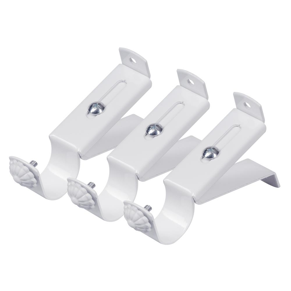 รางอะลูมิเนียม ยืดหด HOME LIVING STYLE MARBLE 110-200 ซม. สีขาว