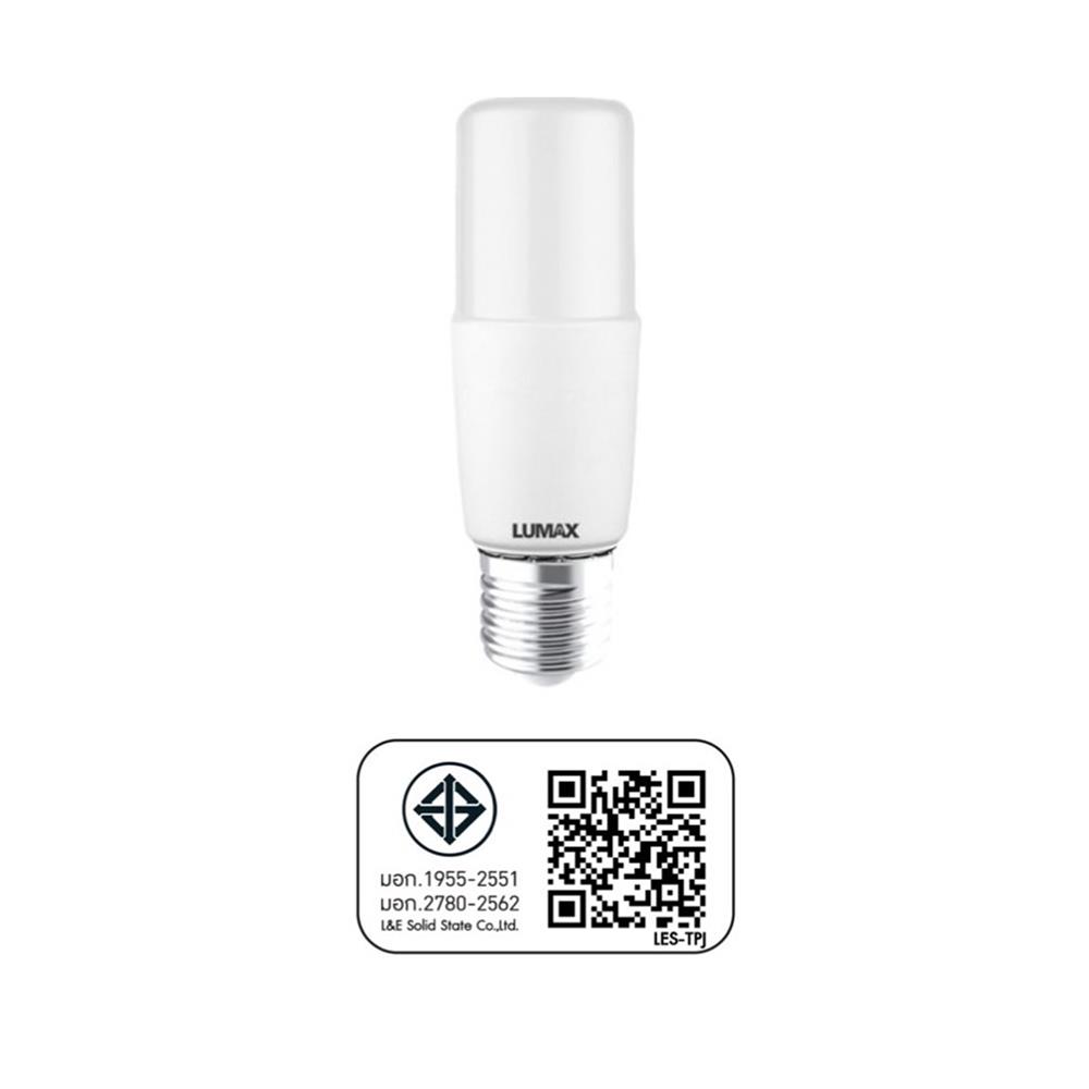 หลอด&nbsp;LED LUMAX T-Bulb 12&nbsp;วัตต์&nbsp;E27 WARMWHITE