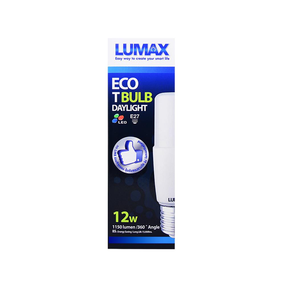 หลอด LED T-BULB 12W DL E27 LUMAX