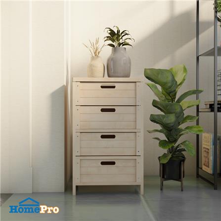 ตู้ลิ้นชัก 4 ลิ้นชัก FURDINI HANA สีธรรมชาติ_6