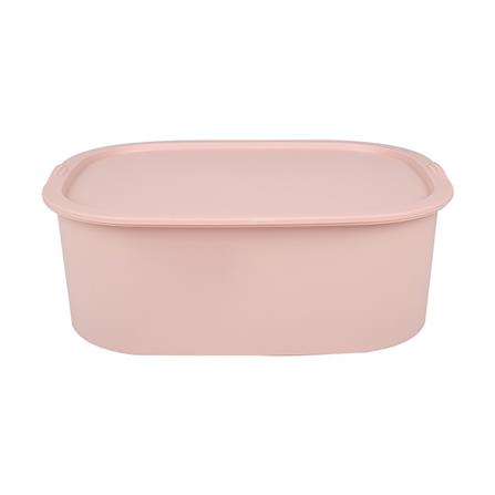 กล่องจัดเก็บชุดชั้นใน PLIM 31.8x24.8 ซม. สีชมพู_1