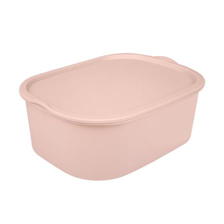 กล่องจัดเก็บชุดชั้นใน PLIM 31.8x24.8 ซม. สีชมพู