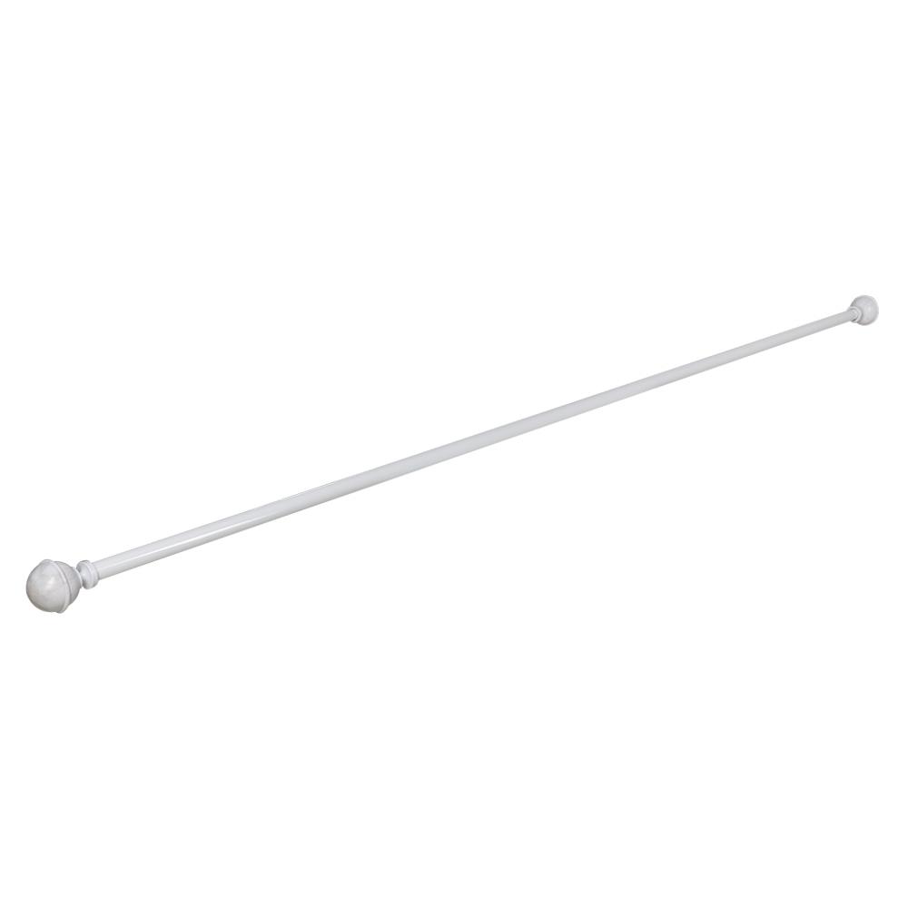 รางอะลูมิเนียม ยืดหด HOME LIVING STYLE MARBLE 185-350 ซม. สีขาว