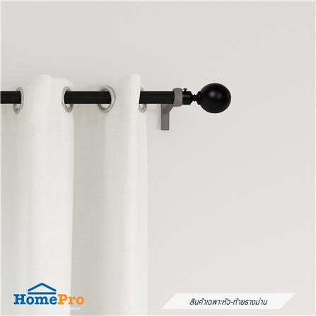 หัว-ท้ายรางม่าน HOME LIVING STYLE NIC 19 มม. สีดำ_3