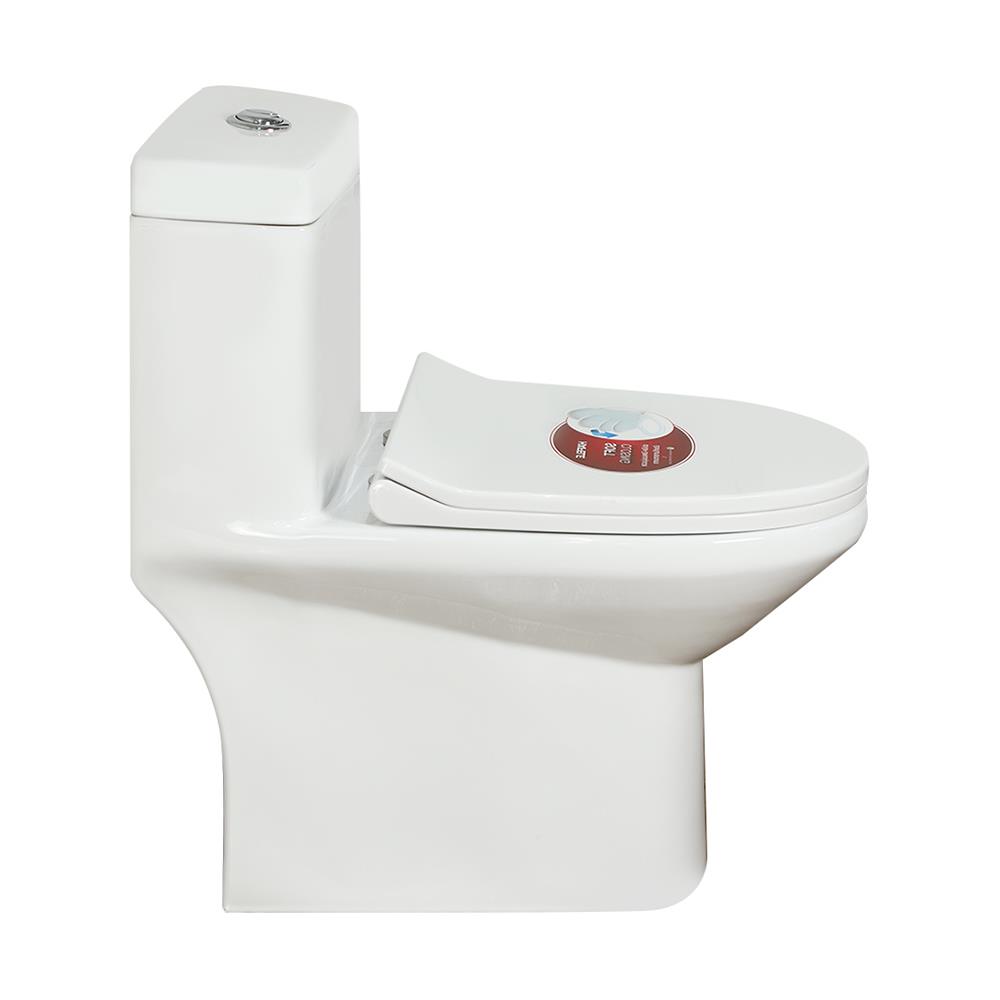 สุขภัณฑ์ 1 ชิ้น HAFELE 495.61.447 3/6 ลิตร สีขาว