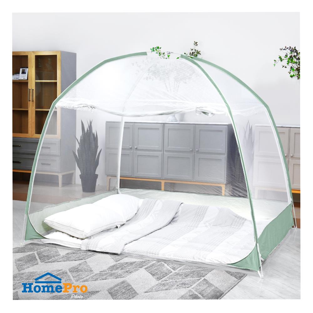 มุ้ง HOME LIVING STYLE PRIZE 160X180X200 ซม. สีขาว