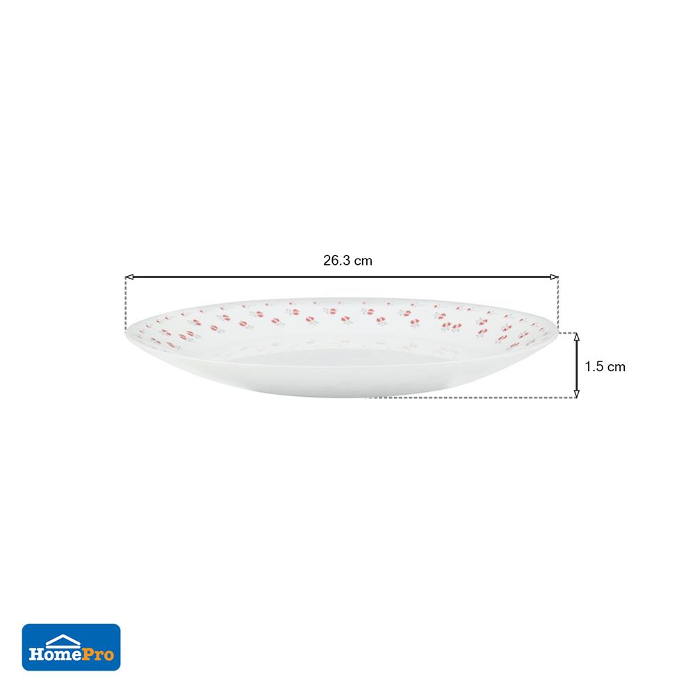 จาน OPAL GLASS ตื้น 10.5" KECH ALTAN