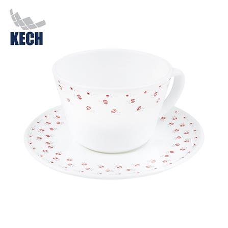 ชุดถ้วยกาแฟแก้วโอปอล 200ml KECH ALTAN