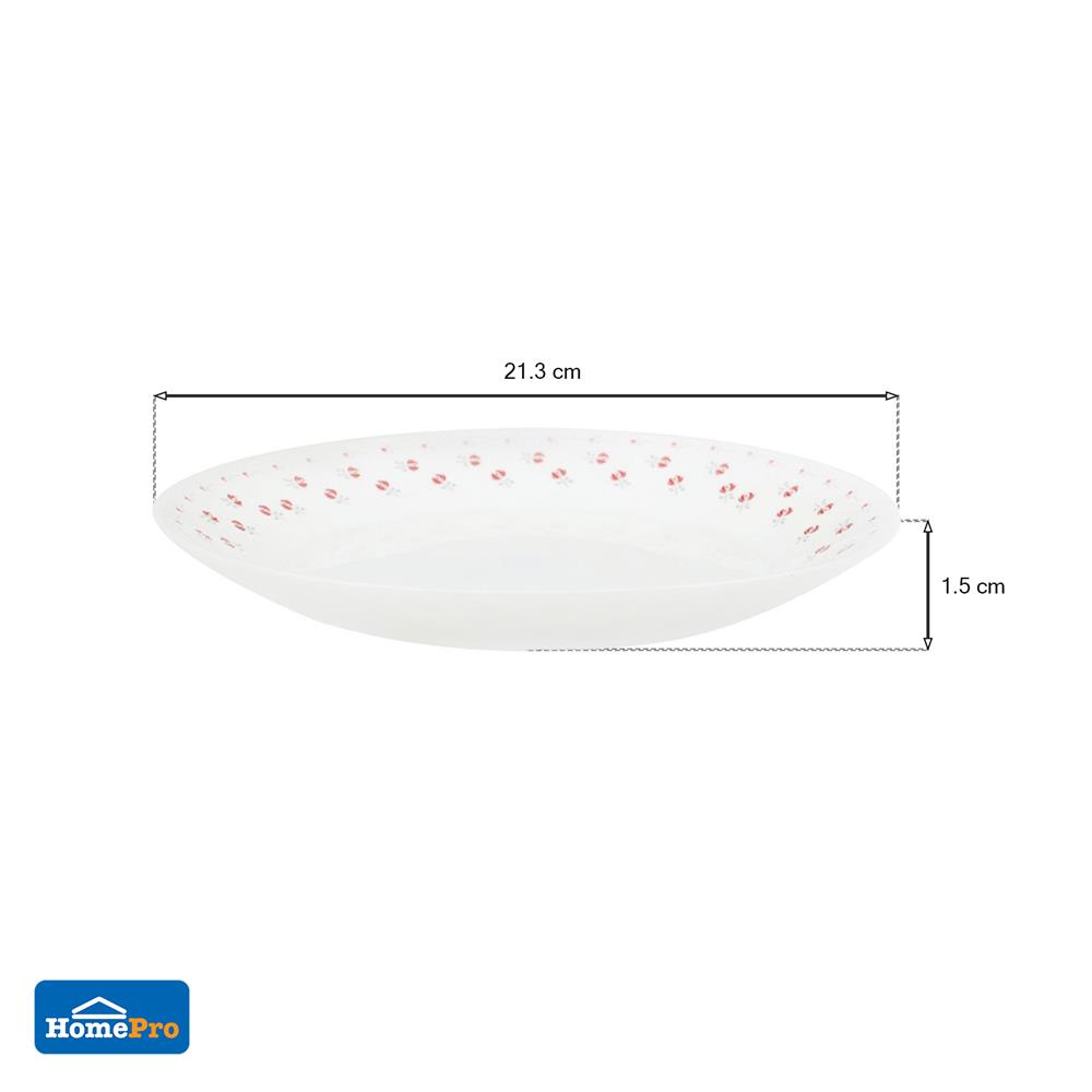 จาน OPAL GLASS ตื้น 8.5" KECH ALTAN