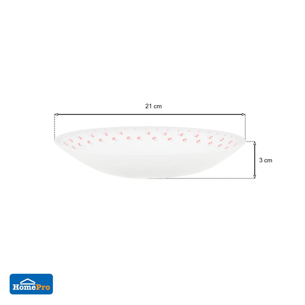 จาน OPAL GLASS ลึก 8.5" KECH ALTAN