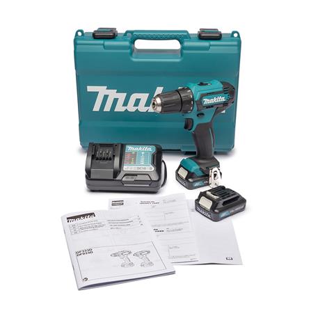 สว่านไร้สาย (พร้อมแบตเตอรี่ 2 ก้อน) MAKITA DF333DWYE 12 โวลต์_3