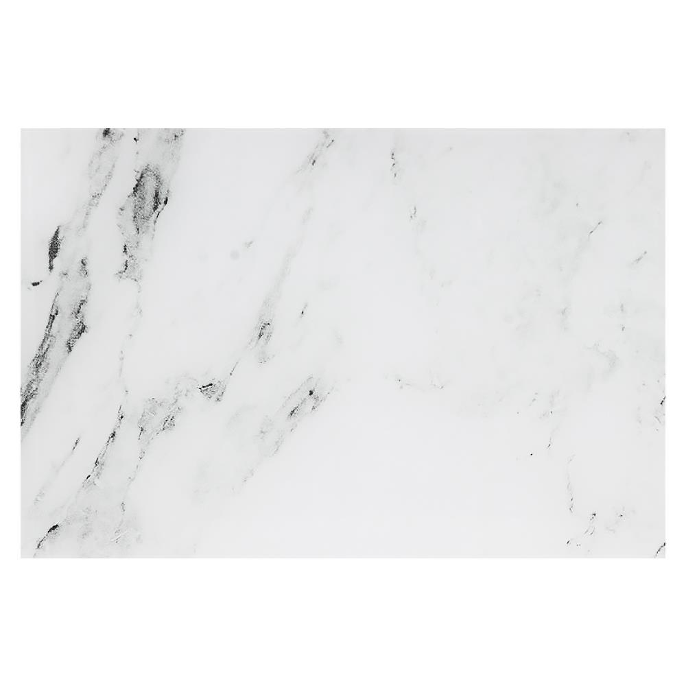 ถาดอะคริลิก 33x26x4ซม MARBLE KECH สีขาว L