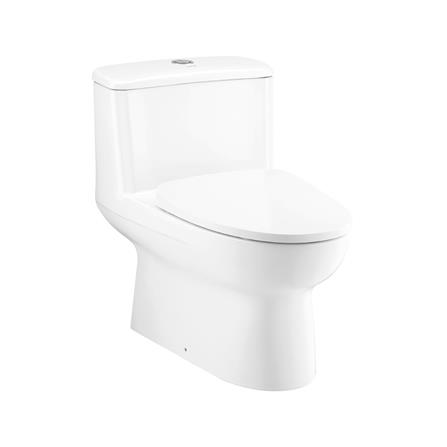 สุขภัณฑ์ 1 ชิ้น COTTO C105407 3/4.5 ลิตร สีขาว