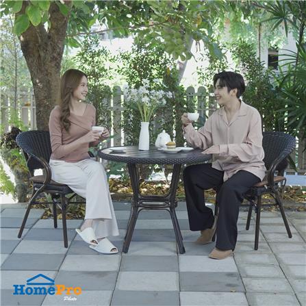 ชุดสนามหวายเทียม 2 ที่นั่ง SPRING KATE สีดำ_7