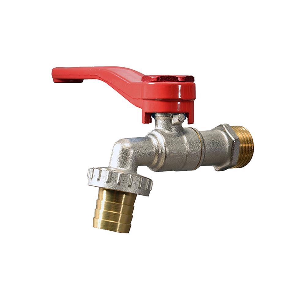 ก๊อกสนาม PP 3/4 นิ้ว สีแดง