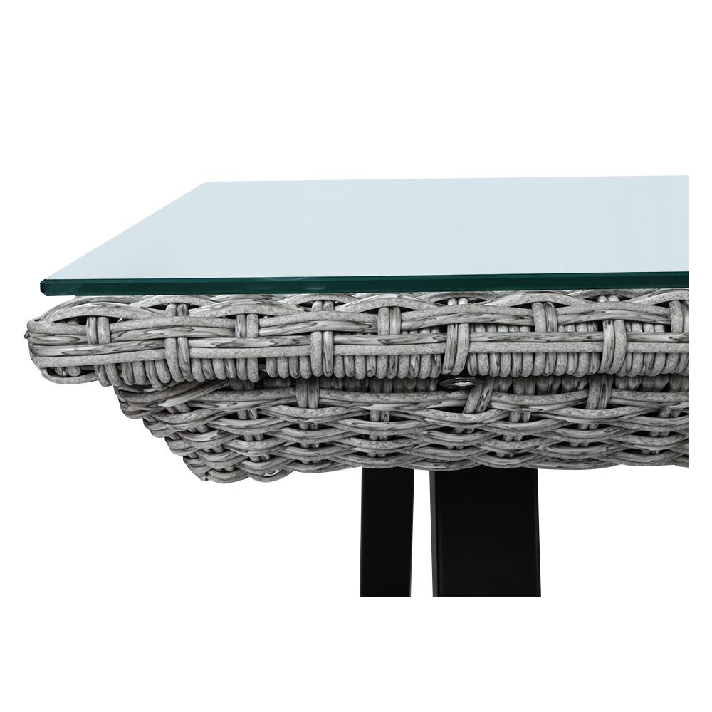 ชุดสนามหวายเทียม 6 ที่นั่ง SPRING RACHEL สีเทา