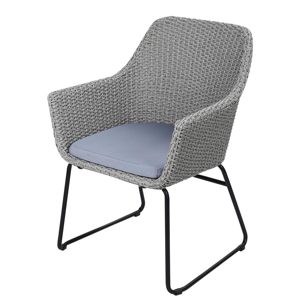 ชุดสนามหวายเทียม 6 ที่นั่ง SPRING RACHEL สีเทา