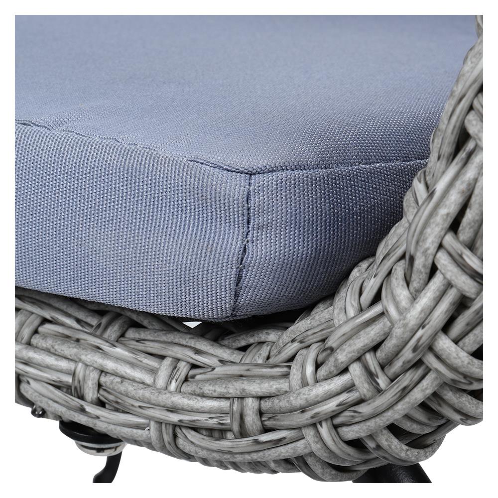 ชุดสนามหวายเทียม 6 ที่นั่ง SPRING RACHEL สีเทา