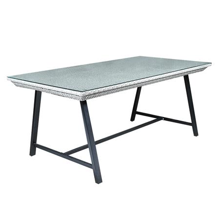 ชุดสนามหวายเทียม 6 ที่นั่ง SPRING RACHEL สีเทา_3