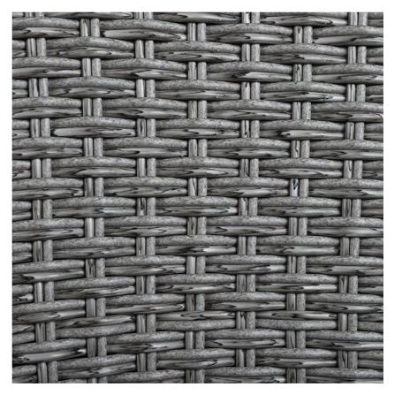 ชุดสนามหวายเทียม 6 ที่นั่ง SPRING RACHEL สีเทา_5