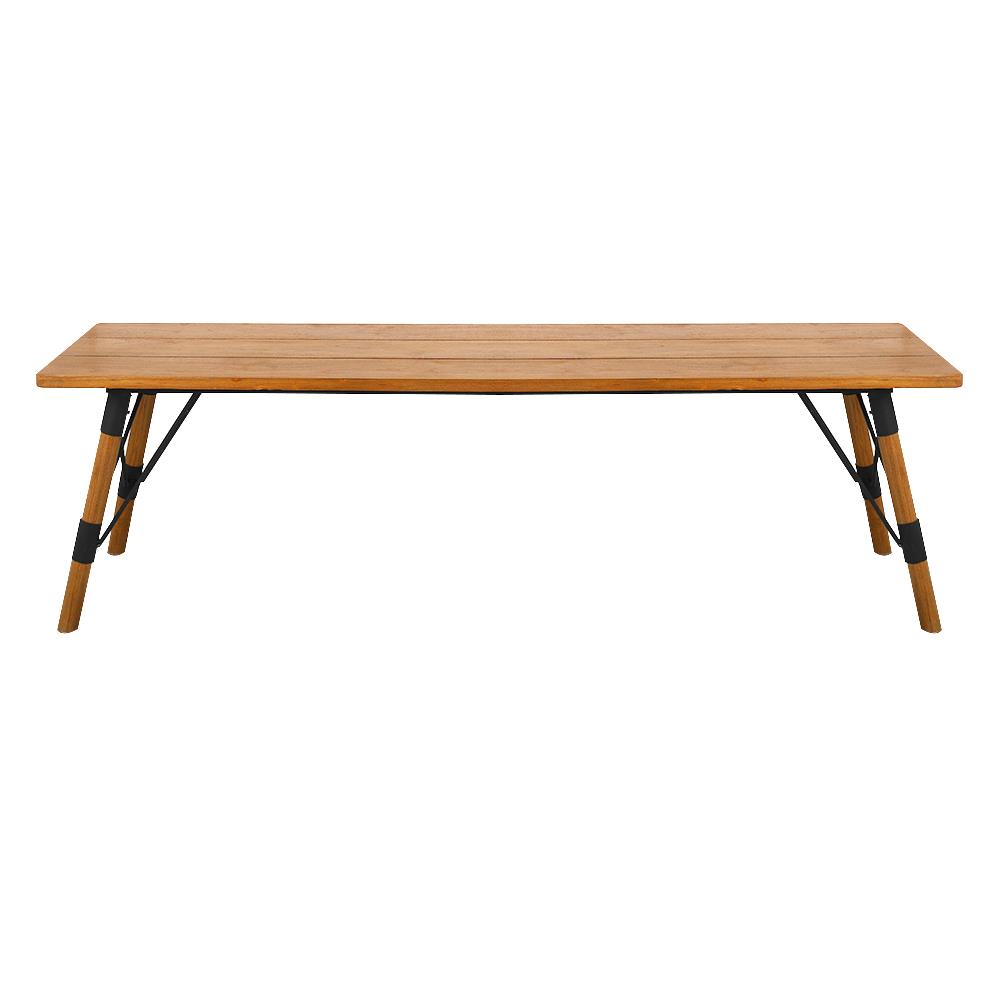 ม้านั่งสนามไม้สัก SPRING CROSS