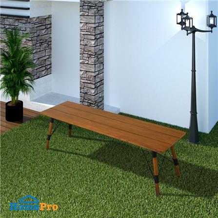 ม้านั่งสนามไม้สัก SPRING CROSS_4