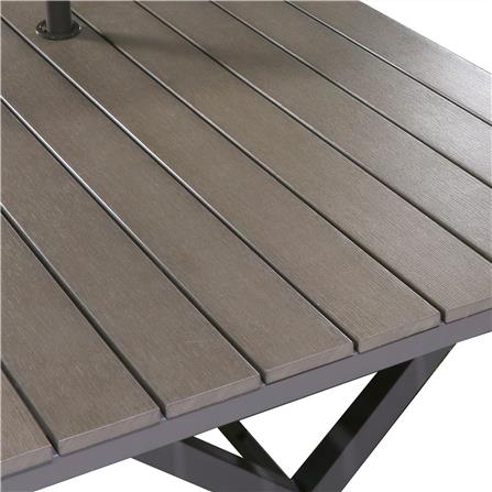 ชุดสนามหวายเทียม 6 ที่นั่งพร้อมร่ม SPRING FLORENCE สีเทา_3