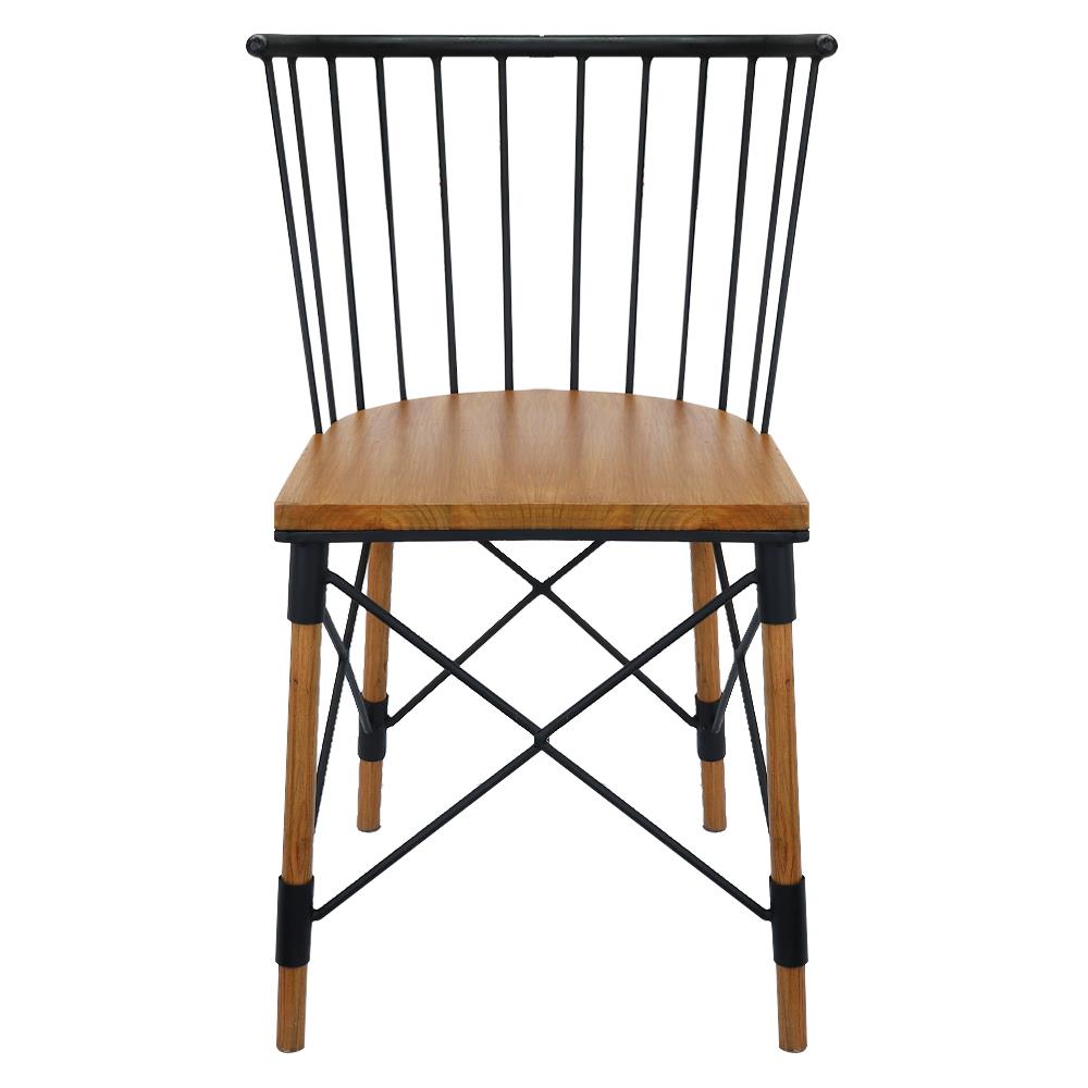 เก้าอี้ไม้สัก SPRING CROSS สี NATURAL WOOD