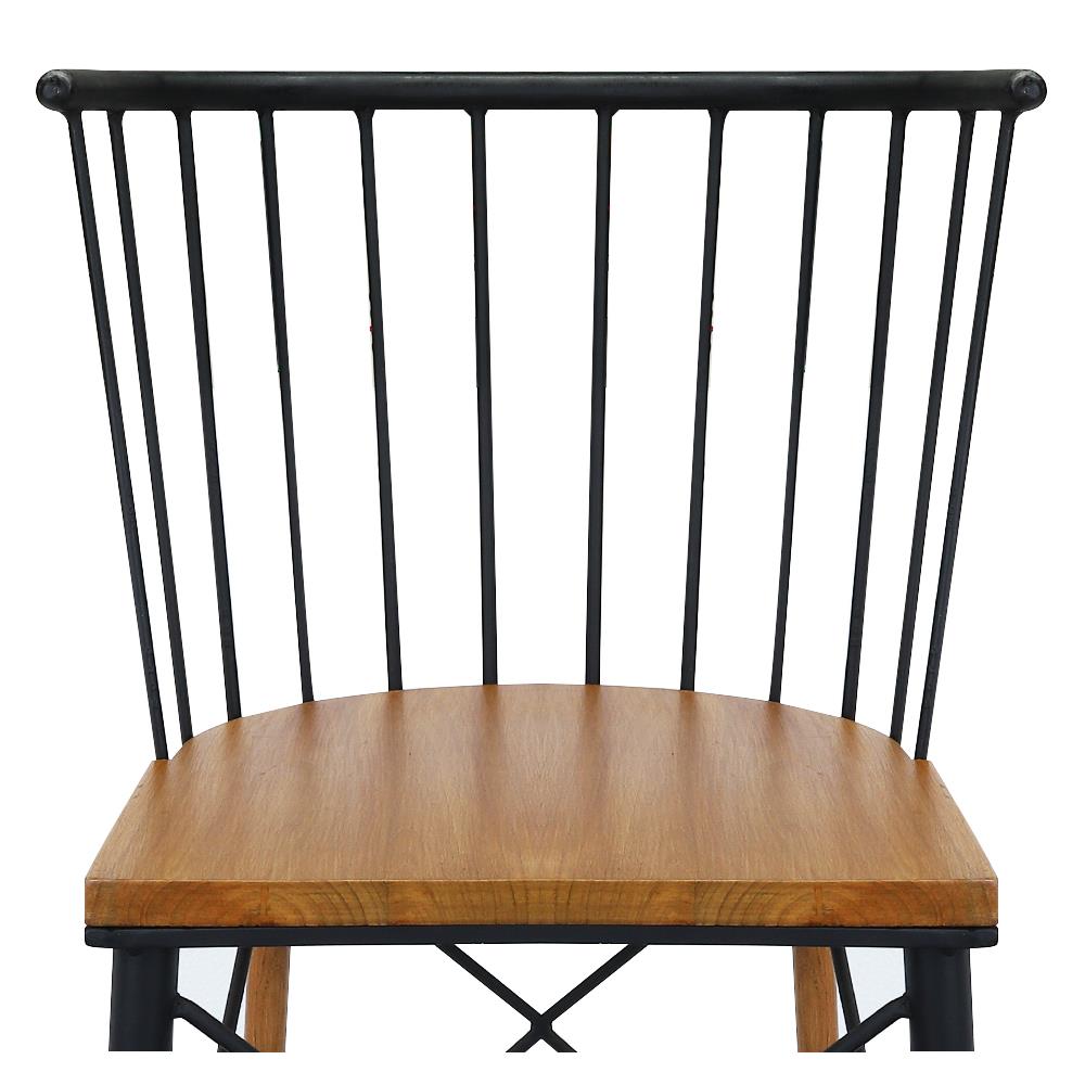 เก้าอี้ไม้สัก SPRING CROSS สี NATURAL WOOD