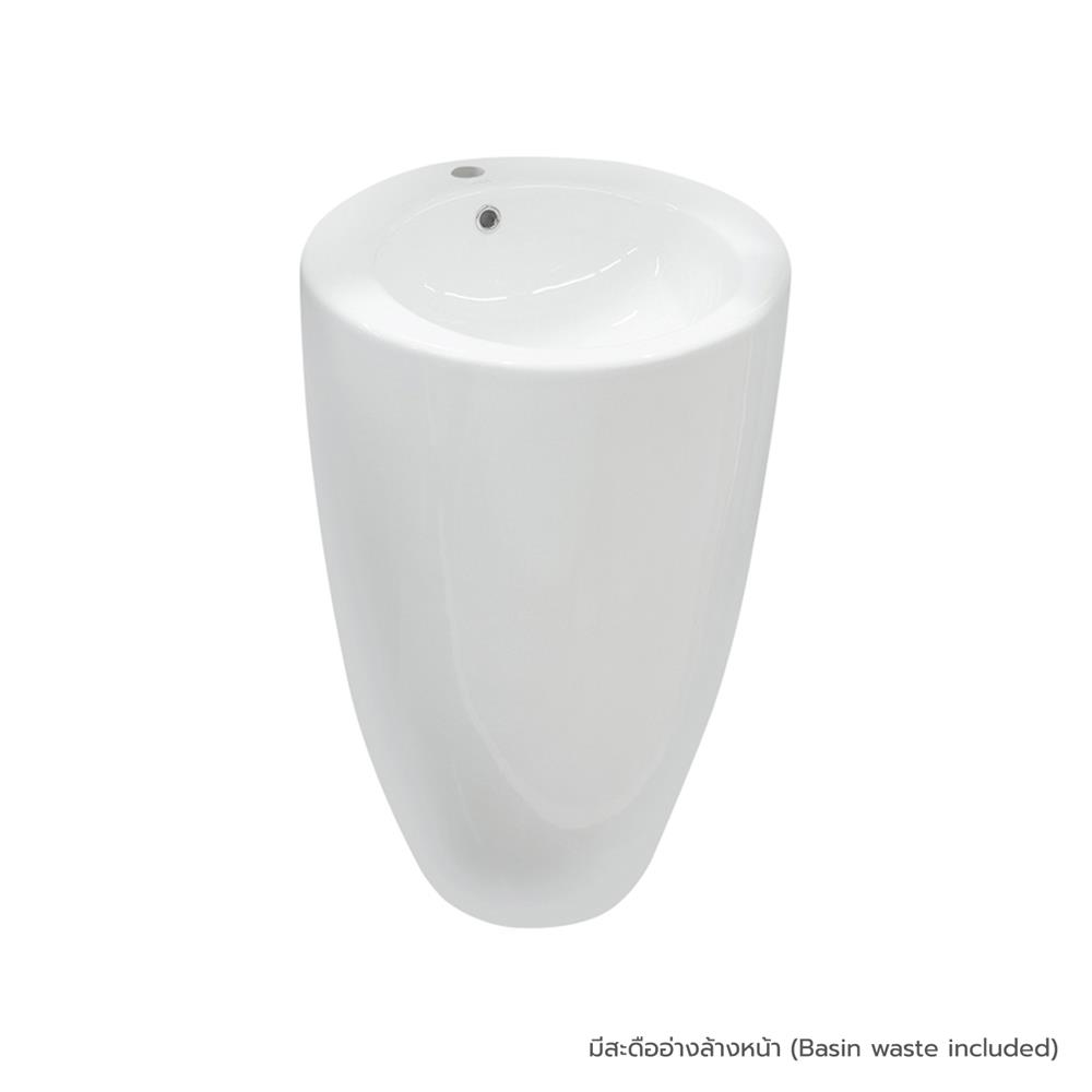 อ่างเคาน์เตอร์ MOYA LX-8001 สีขาว