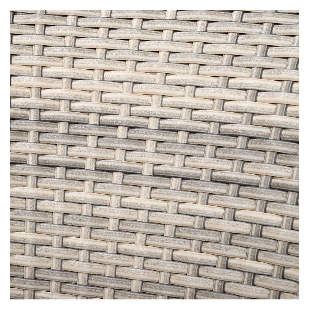 ชุดสนามหวายเทียม 4 ที่นั่ง SPRING HOLLY สีเทาอ่อน