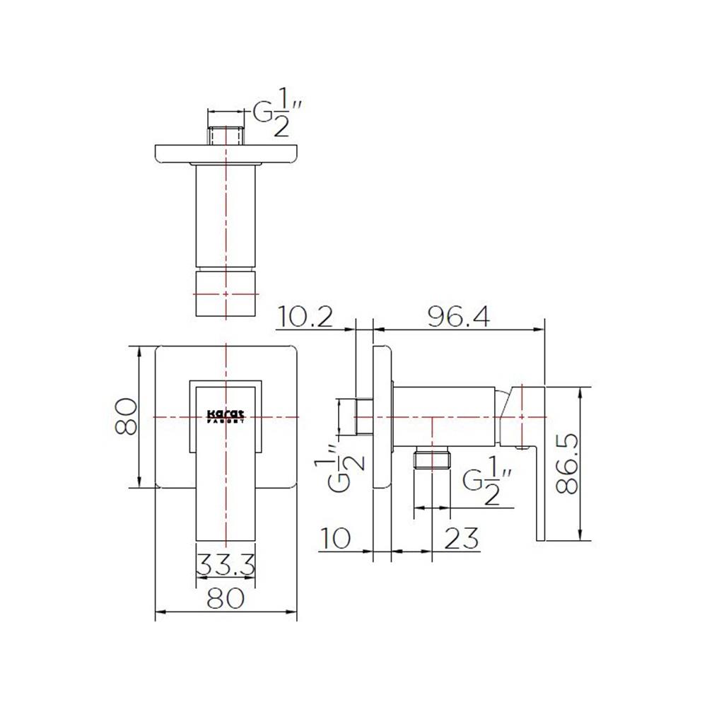 วาล์วฝักบัว KF-25-870-50(8)