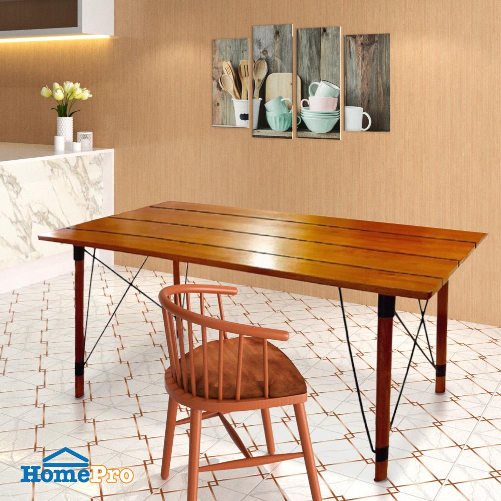 โต๊ะไม้สัก SPRING CROSS 150 ซม. สี NATURAL WOOD