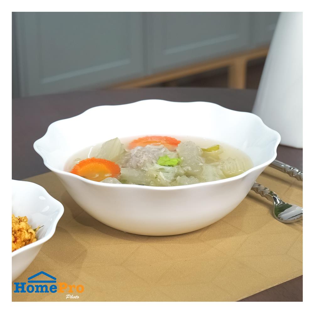 ชาม OPAL GLASS 8 นิ้ว KECH FLOWER