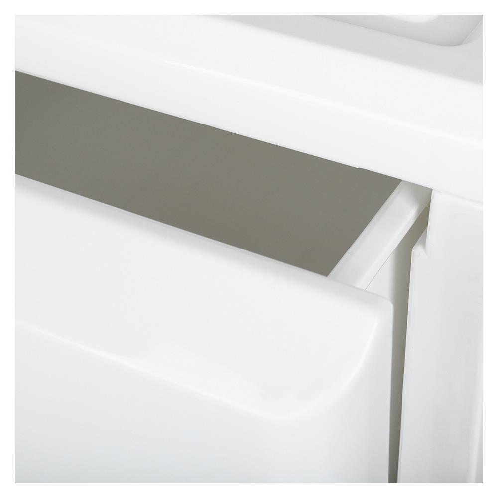 ตู้ลิ้นชัก 3 ชั้นทึบ STACKO GARDEN 40x50x69 ซม. สีขาว