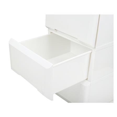 ตู้ลิ้นชัก 5 ชั้นทึบ STACKOGARDEN 40x50x113 ซม. สีขาว_3