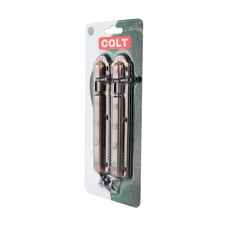 กลอนทั่วไป COLT 280 6 นิ้ว สีทองแดงรมดำ (แพ็ก 2 ชิ้น)_3