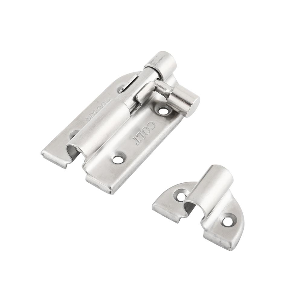 กลอนทั่วไป COLT 400 2 นิ้ว สีสเตนเลส (แพ็ก 2 ชิ้น)