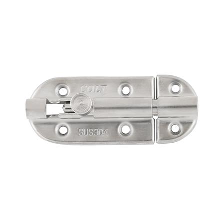 กลอนทั่วไป COLT 400 2 นิ้ว สีสเตนเลส (แพ็ก 2 ชิ้น)_0