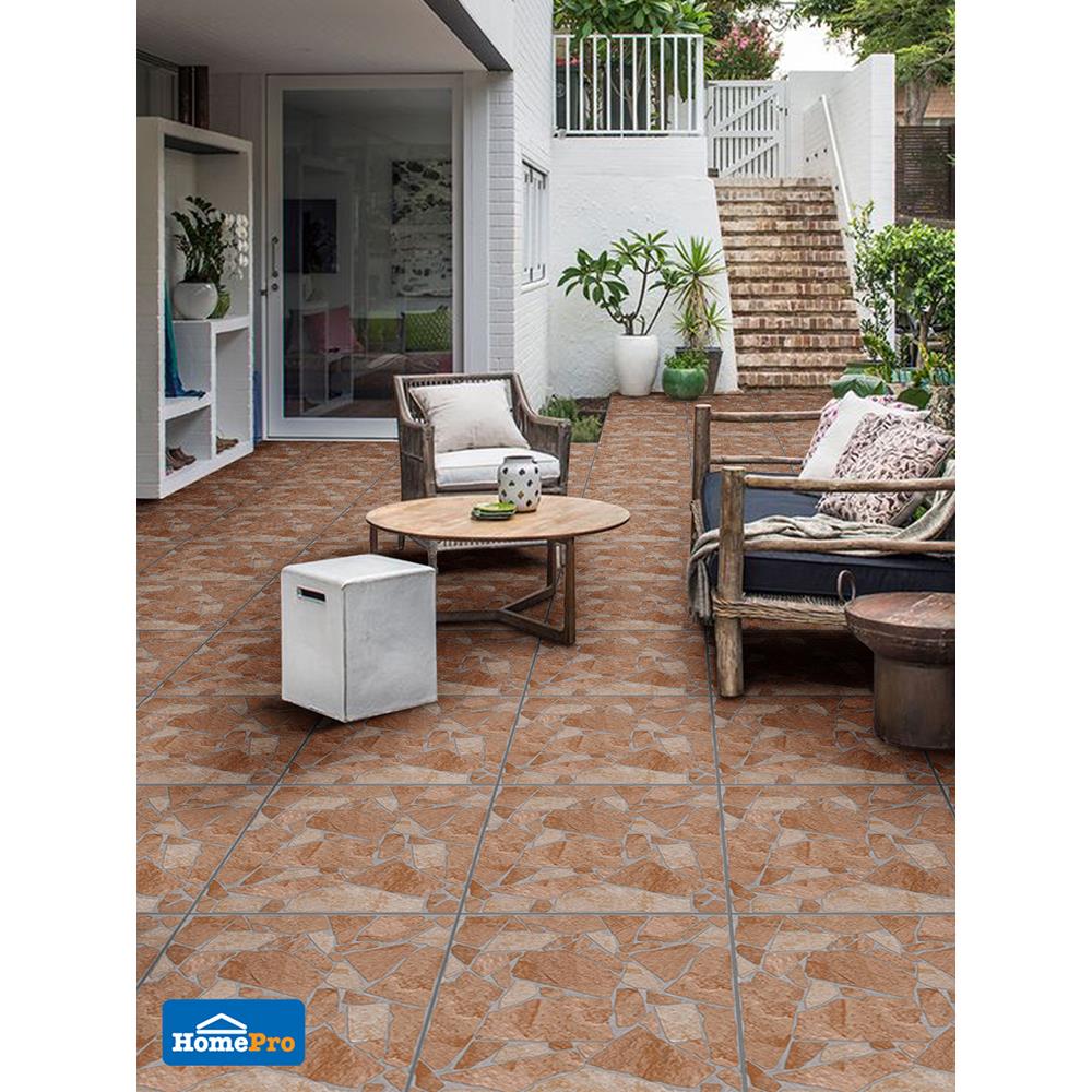 กระเบื้องพื้น 16x16 นิ้ว ไฟร์สโตน เทอร์รา EXC PM