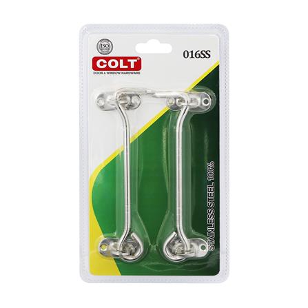 ขอสับสเตนเลส COLT 016-6 นิ้ว (แพ็ก 2 ชิ้น)_3