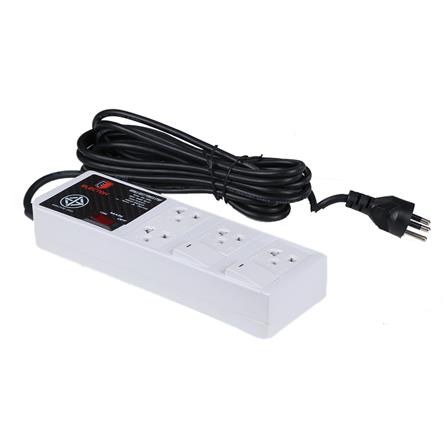 รางปลั๊กไฟ 4 ช่อง 3 สวิตซ์ ELECTON EP9-4305 5 ม._1