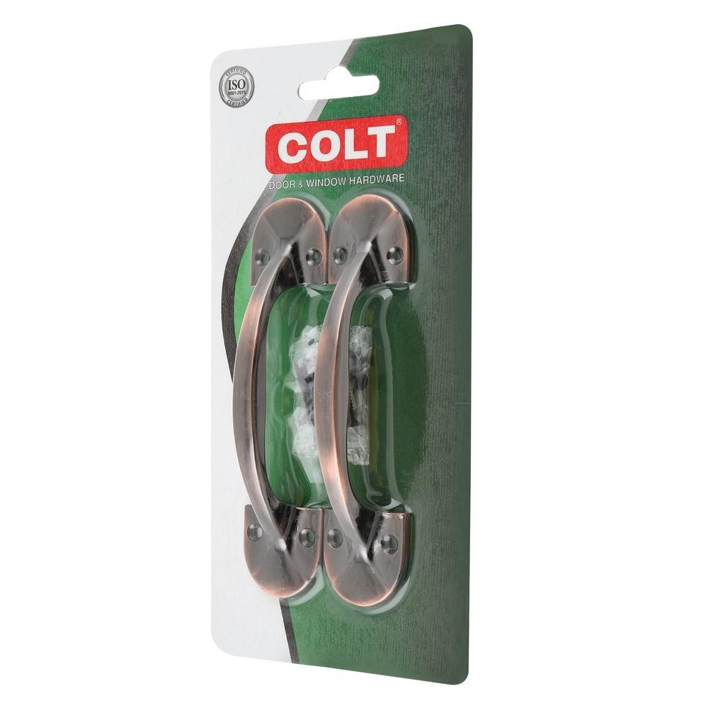 มือจับบัว COLT 601 5 นิ้ว สีทองแดงรมดำ 2 ชิ้น/ชุด