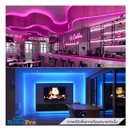หลอด LED STRIP WATERPROOF FLEXIBLE 7.5 วัตต์/100 ซม. 5 ม. WARMWHITE_0